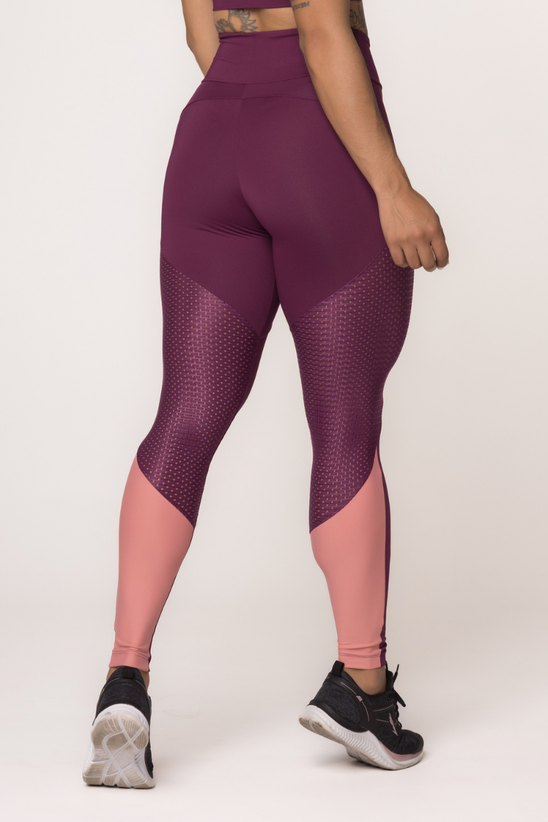02 calca legging malbec com mesh e rose