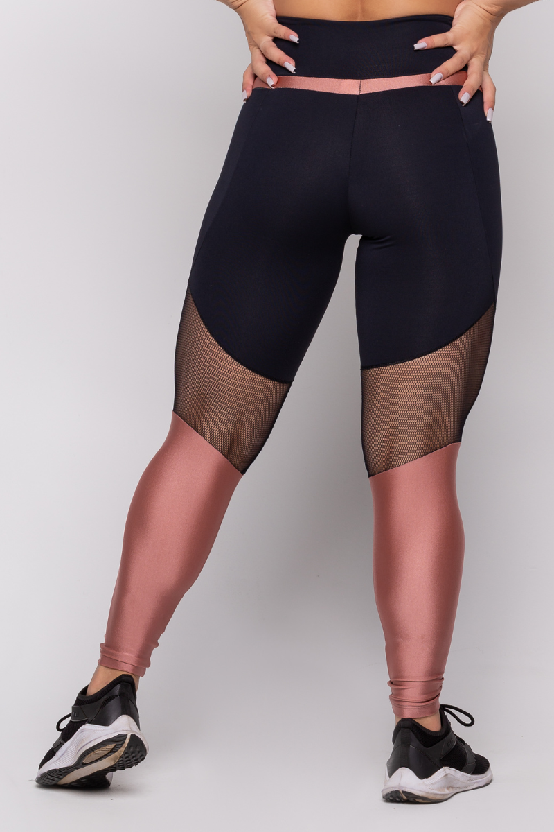 01 calca legging fitness poliamida merge com tela