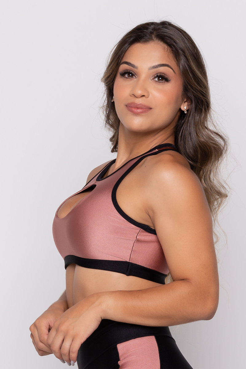 01 top fitness metalic poliamida merge com preto