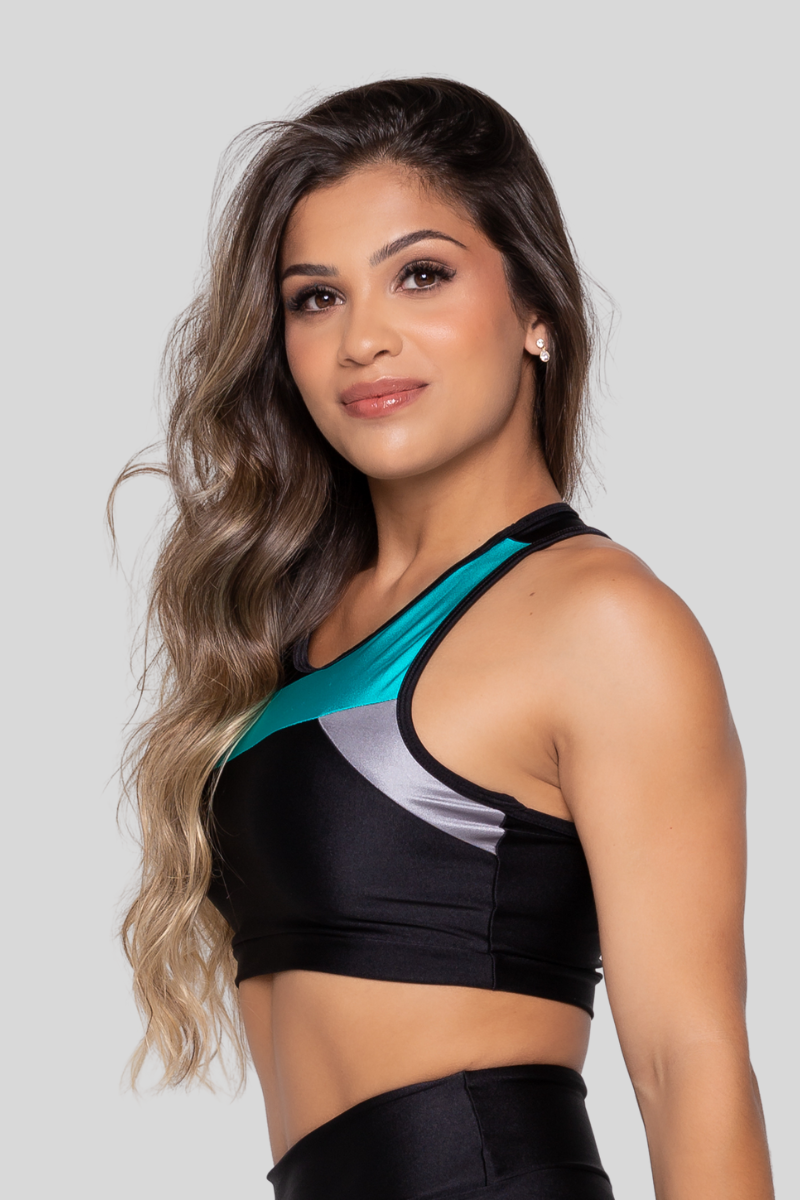 01 top poliamida metalizado preto com grafite e jade