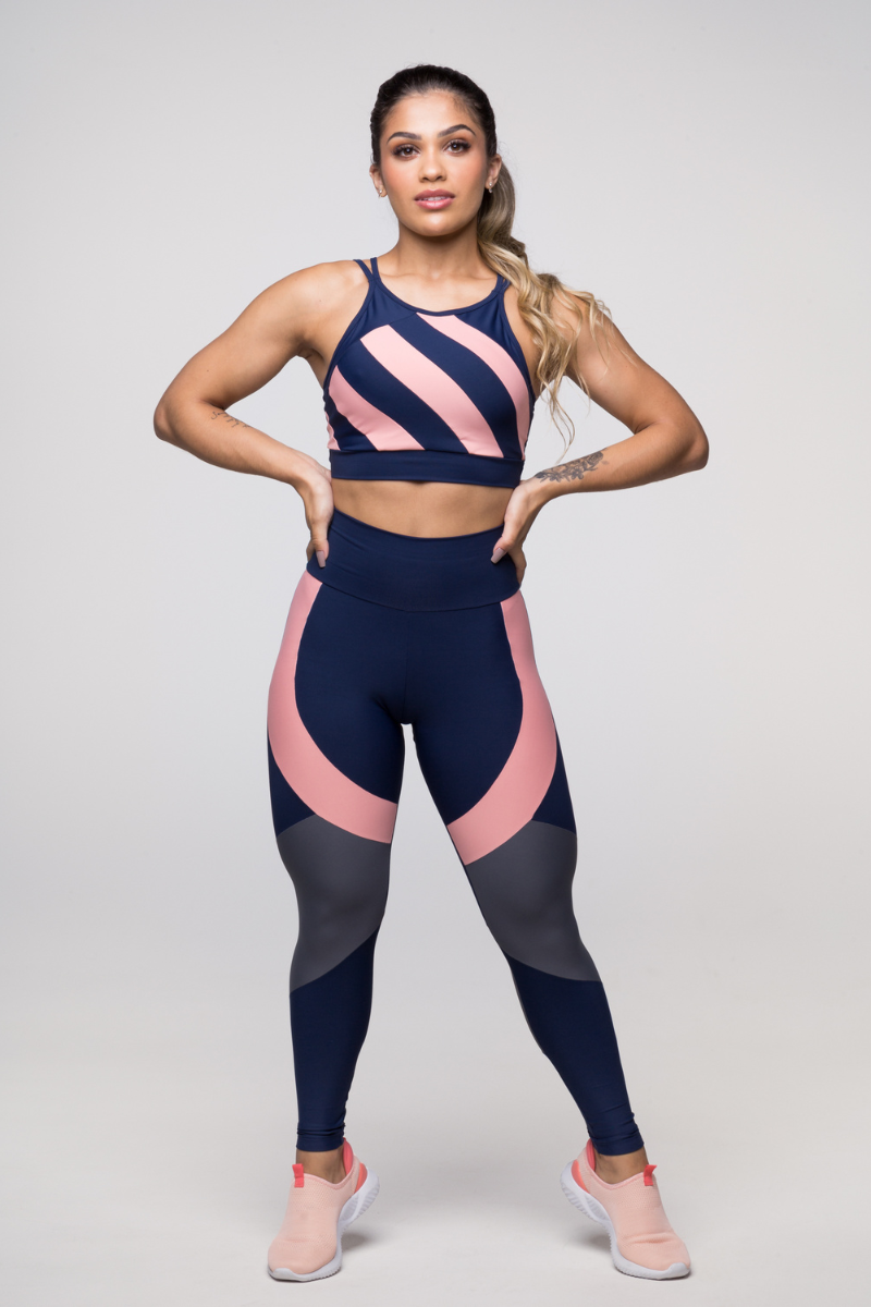 01 top fitness poliamida azul marinho com merge