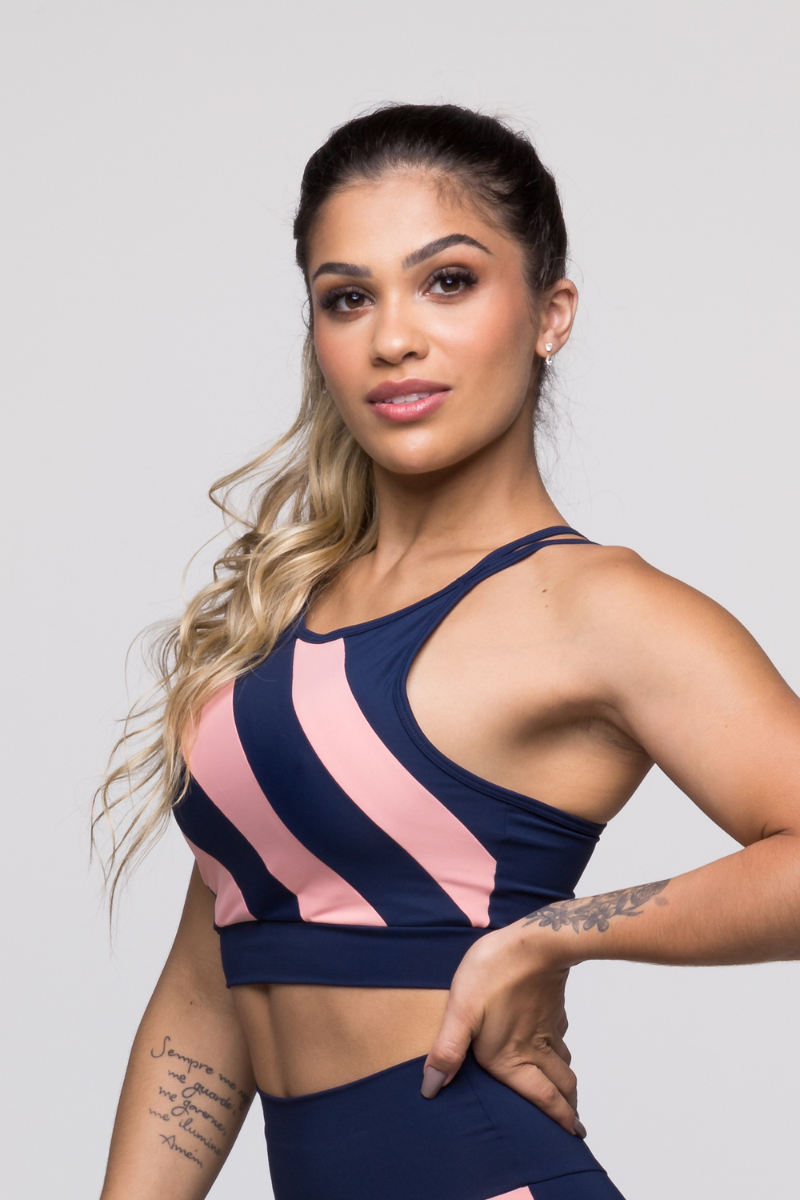 04 top fitness poliamida azul marinho com merge