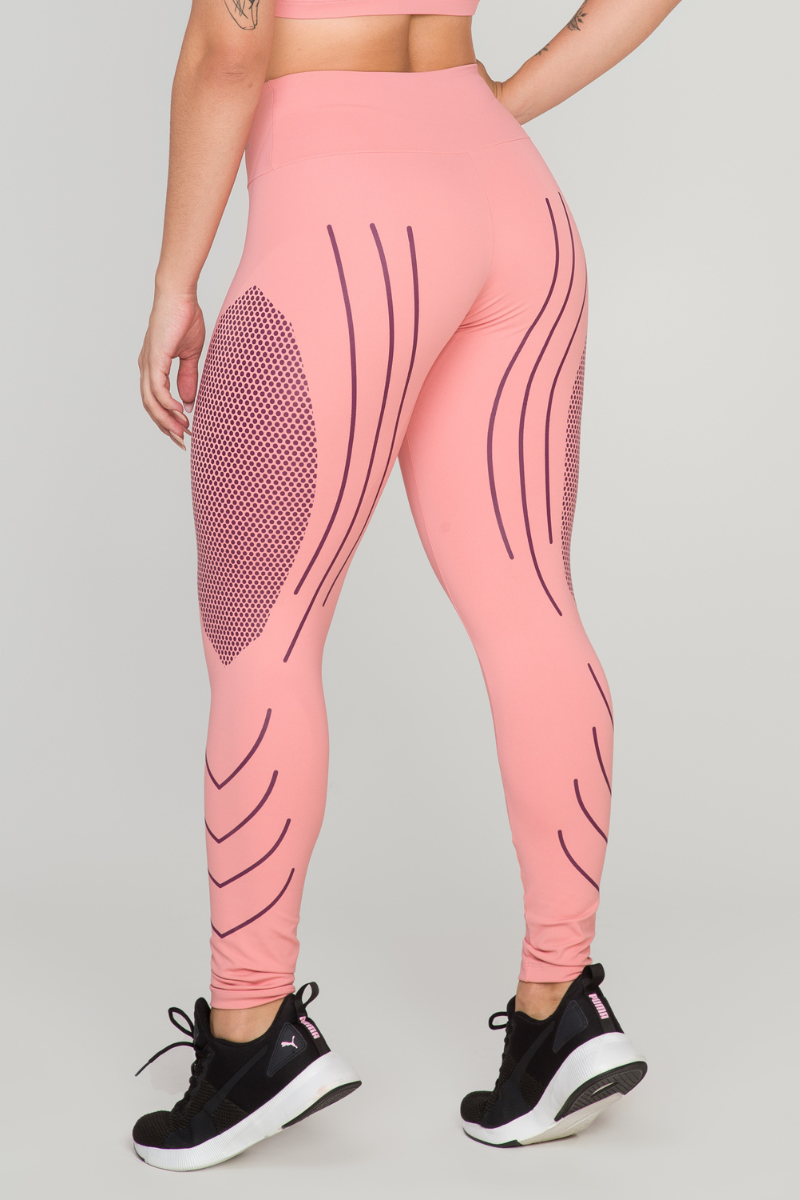 08 calca legging fitness compressao preta com branco poliamida