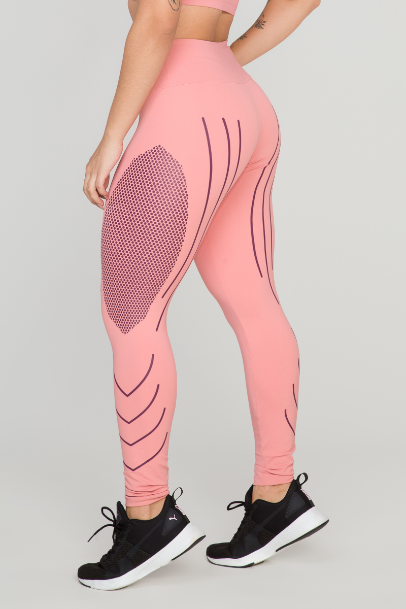 09 calca legging fitness compressao preta com branco poliamida