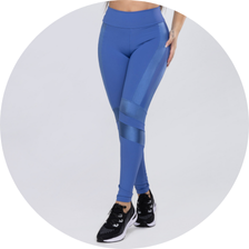 03 calca legging fitness poliamida com recortes em metalic blue boy