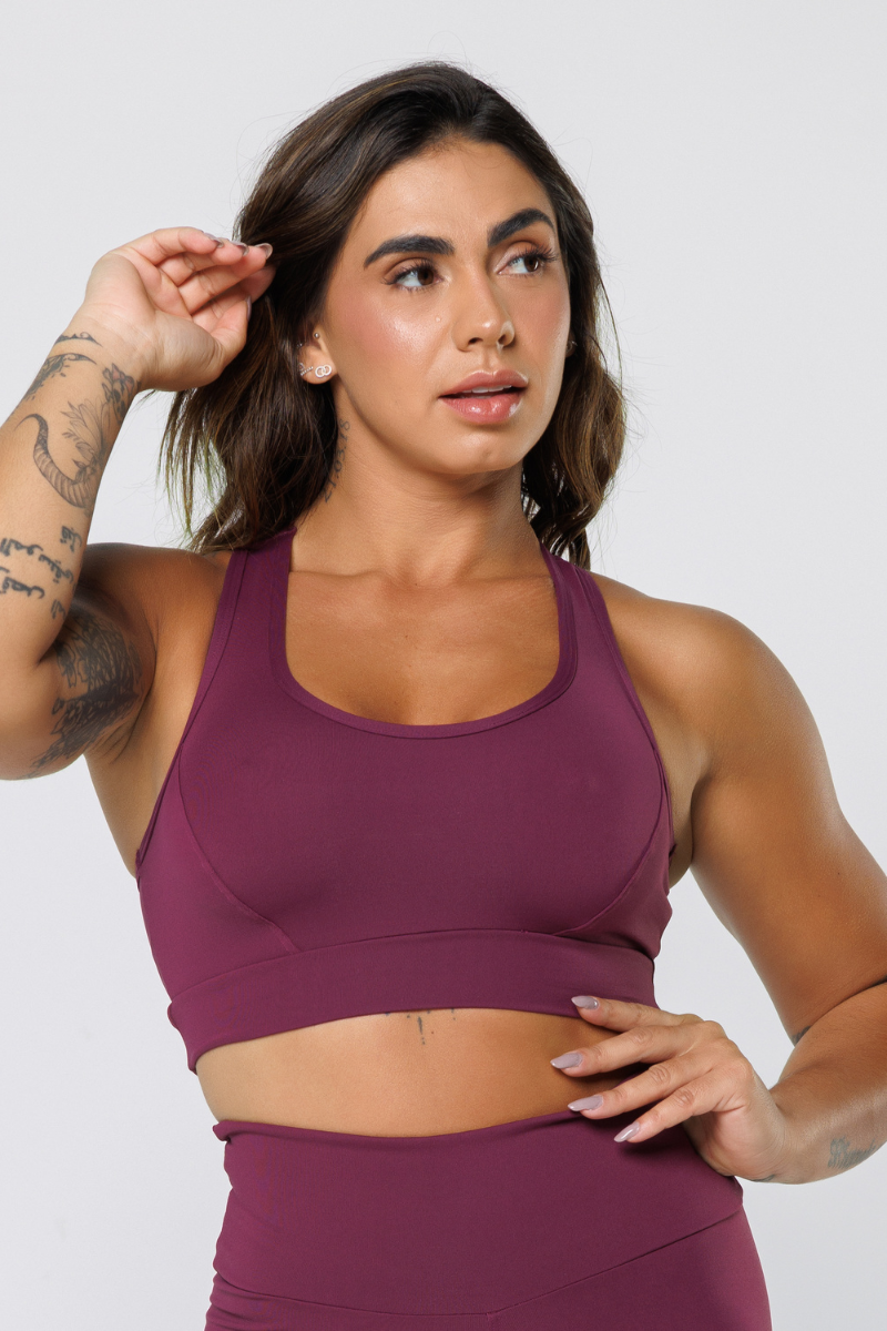 06 top poliamida nadador com bolso nas costas malbec