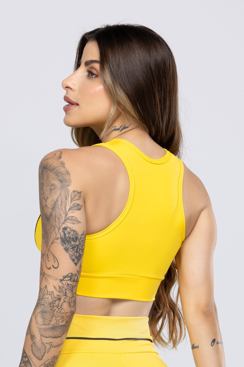04 top nadador amarelo com detalhes em vivo preto