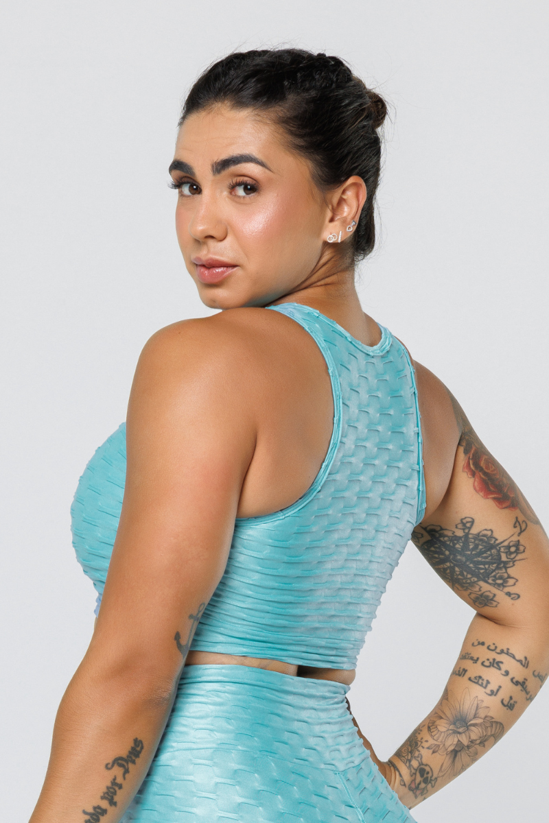 02 top fitness nadador alto relevo cirre verde claro