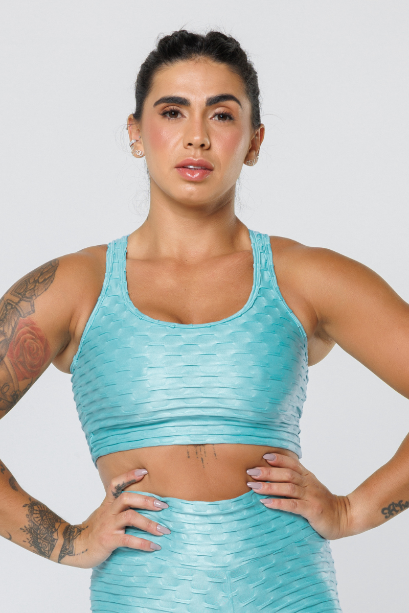03 top fitness nadador alto relevo cirre verde claro