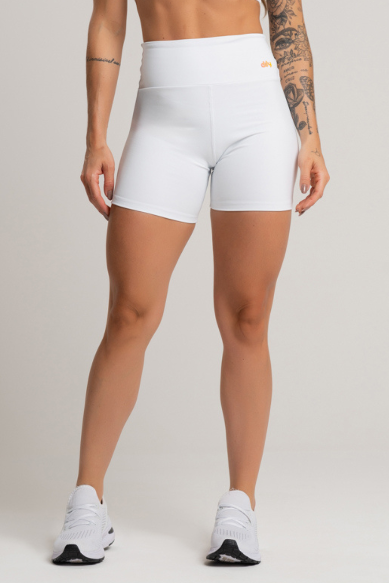 06 shorts fitness feminino basico poliamida azul marinho