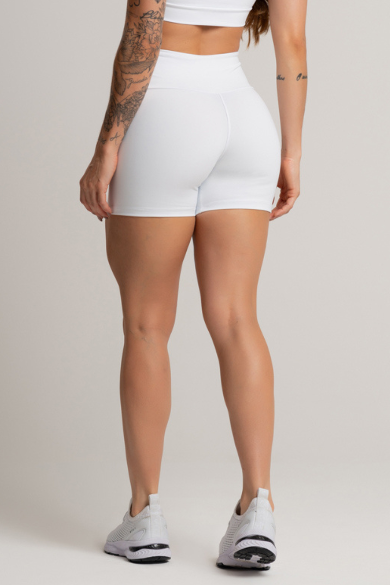 07 shorts fitness feminino basico poliamida azul marinho