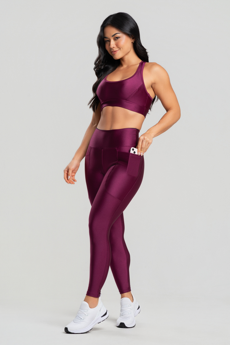 14 calca legging fitness poliamida metalic com bolsos malbec