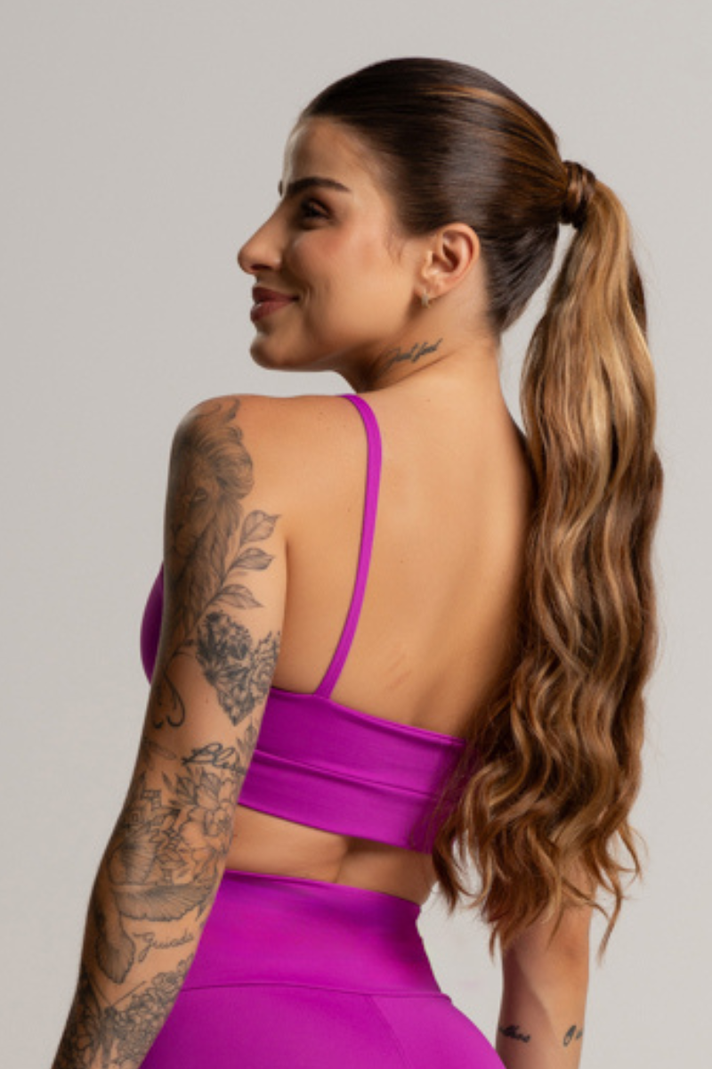 01 top feminino fitness basico poliamida tonic