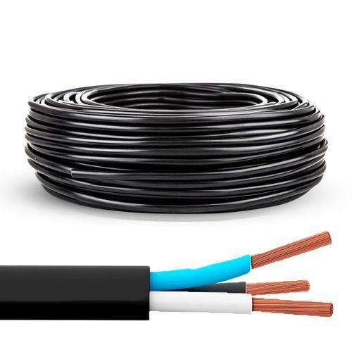 Cabo PP Flexível Corfio/Sil/Cobrecom 3x6,0mm² 1kV Por Metro