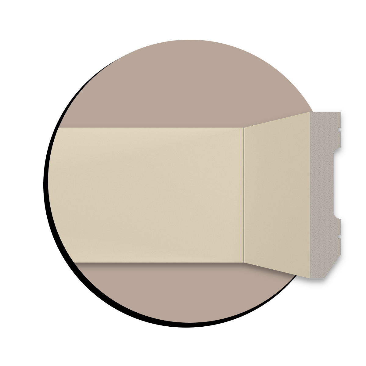 Rodapé 560 Beige Santa Luzia 7cm